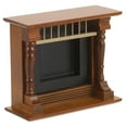 thumbnail image 5 of RENACLIPY 1Pack Model Miniature for Doll House Furniture in Brown Wood 10.7x3.5in, 5 of 8
