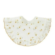 Lovely Baby Feeding Drool Bib Lace Floral Infants Saliva Towel Soft Cotton Burp Cloth For Newborn Toddler Kids Bibs Korean Style 04