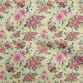 thumbnail image 1 of oneOone Viscose Chiffon Light Green Fabric Florals Sewing Material Print Fabric By The Yard 42 Inch Wide, 1 of 4