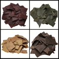 thumbnail image 3 of 1lb Genuine Cowhide Leather Scraps, Full Grain Crafting Pieces for DIY Projects and Design - Versatile Handmade Material, Leather Craft,Dark Coffee, 3 of 9