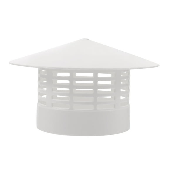 Plastic Chimney Cap for Home Durable Rain Cover Ventilation Tray 1 Piece