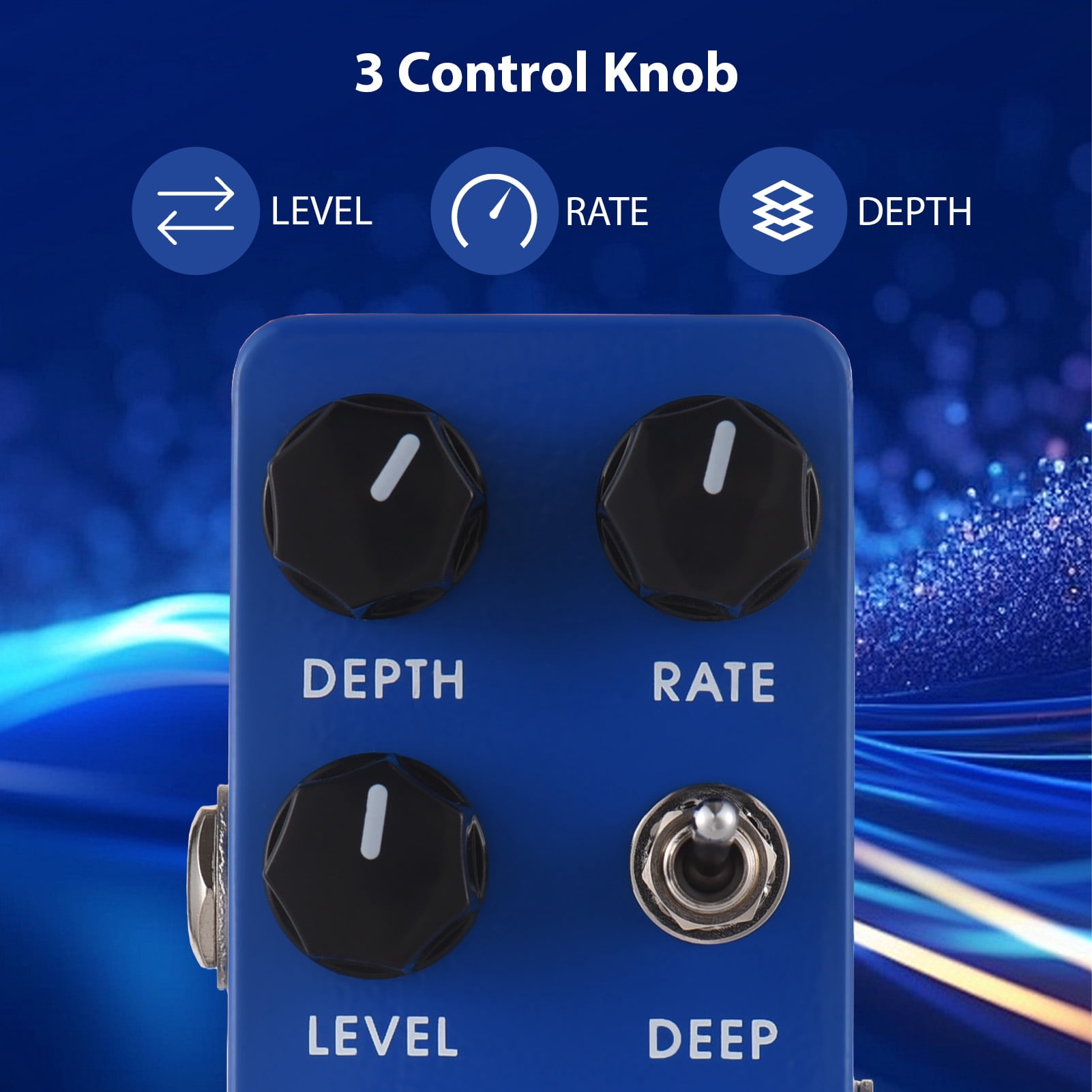 Instrument effect machine,With 9v 6.35mm Zory Pedal Versatile Input/output Alloy Versatile 9v