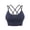 Blue, variant on Dry Running Underwear Woman Shockproof Size Large With String Bras Quick Fitness Bras Dry Shockproof Large Size Running Quick Fitness Woman With String Underwear White M
