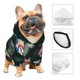 thumbnail image 3 of Balery Design Name Dog Hoodie Pets Wear Hoodies For Small Dogs Pet Clothes Costumes, Pets Wear Hoodie Sweatshirt Outfit For Dogs Cats Cosplay Party-Size Name, 3 of 8