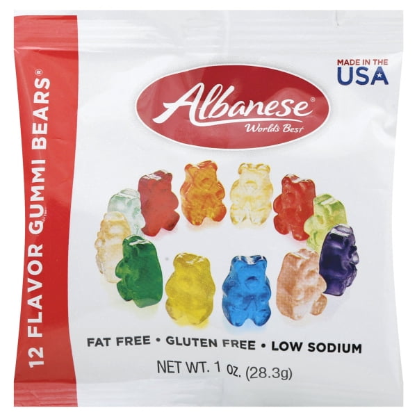 Albanese 9007965 1 oz Assorted Gummi Bears
