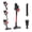 Black Red, variant on CONCETTA Cordless Vacuum Cleaner with Self-Standing, LED Screen, Lightweight Powerful Suction, 6-in-1 Rechargeable for Home Carpets, Pet Hair, Hardwood Floors, Black Red
