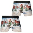 thumbnail image 3 of Hello Winter German Shorthaired Pointer Frosty Morning Welcome Snowy Christmas All Over Print Boxer Briefs Underwear for Men Dad GSP Lover Dog Gift - 02018, 3 of 6