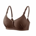 thumbnail image 4 of Uootdi Womens Maternity Nursing Bras Relaxed Fit Adjustable Straps Breathable Stretch Postpartum Support Bralettes Daily Intimates Gift, 4 of 5