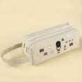 thumbnail image 4 of Get Ready for Blast Off with Our Space Astronaut Portable Pencil Case - Double-Layered, Large Capacity, and Adorably Cute Cartoon Animal Design - Perfect for School Supplies Storage and Gift Giving!, 4 of 4