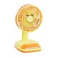 thumbnail image 2 of Candy Color Mini Desktop Fan USB Rechargeable Small Fan For Office Desk Summer Coolings Fan, 2 of 6