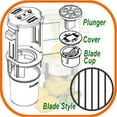 thumbnail image 1 of Sunkist B-203 6 Slice Blade Cup Sectionizer Junior, 1 of 1