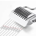 thumbnail image 1 of relayinert Stainless Steel Noodle Slicer Hanging Vegetable Peeler Rotated Dough Kitchen Making Tool, 1 of 4