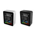 thumbnail image 3 of Digital Air Quality Monitor Precise Temperature Humidity Meter Air Quality Monitor Portable Tester For CO2 TVOC, 3 of 9