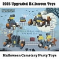 thumbnail image 3 of Bloques Magnéticos Para Niños de Pesadilla Antes de Navidad, Juguetes con Temática de Halloween de Ciudad Embrujada, Regalo Ideal (2.54 cm), 3 of 8