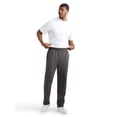 thumbnail image 4 of Champion Men's Open-Bottom Lounge Pants, Standard Fit, Lightweight Cotton Blend, Sizes S-4XL, 4 of 4