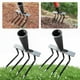 thumbnail image 1 of Rastrillo Desmalezado para Jardinería Uñas Acero Con Contenido Carbono Herramienta Jardín 4/7/9/12 Dientes, 1 of 9