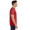 thumbnail image 2 of Hanes 4.5 oz. 100% Ringspun Cotton nano-T T-Shirt with Pocket (498P) Vintage Red, 3XL, 2 of 2