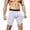 #184-White, variant on Ceisia Men's Summer Solid Color Sports Fitness Running Shorts Breathable Quick Dry Elastic Waist Gym Workout Bottoms Gifts for Father White 5X