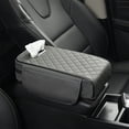 thumbnail image 3 of Car Armrest Box Pad Car Tissue Box Universal Storage Bag Elbow Pad Multifunctional Three-in-one Armrest Heightening Pad, 3 of 4