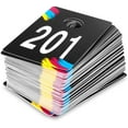 thumbnail image 2 of xianyou-Live Sale Plastic Number Tags, Normal and Reverse Mirror Image Coat Room Checks for Facebook Live Sale, Reusable Lularoe Supplies, Hanger Cards for Clothes, 100 Consecutive Numbers, (201-300), 2 of 4
