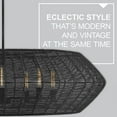 thumbnail image 2 of 40386BLK Hinkley Lighting Luca - 112W 8 LED Extra Large Chandelier In Coastal Style-17.5 Inhces Tall and 60 Inches Wide-Black Finish, 2 of 15