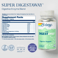 thumbnail image 5 of Solaray Super Digestaway Digestive Enzyme Blend | Healthy Digestion & Absorption of Proteins, Fats & Carbohydrates | Lab Verified | 90 VegCaps, 5 of 6