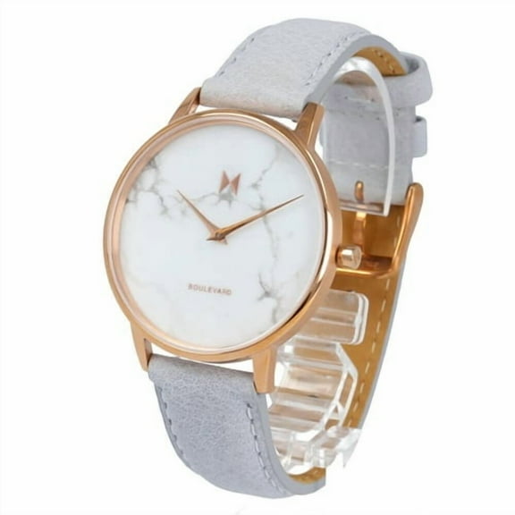 MVMT Boulevard Women's 38MM Beverly Marble Analog Watch