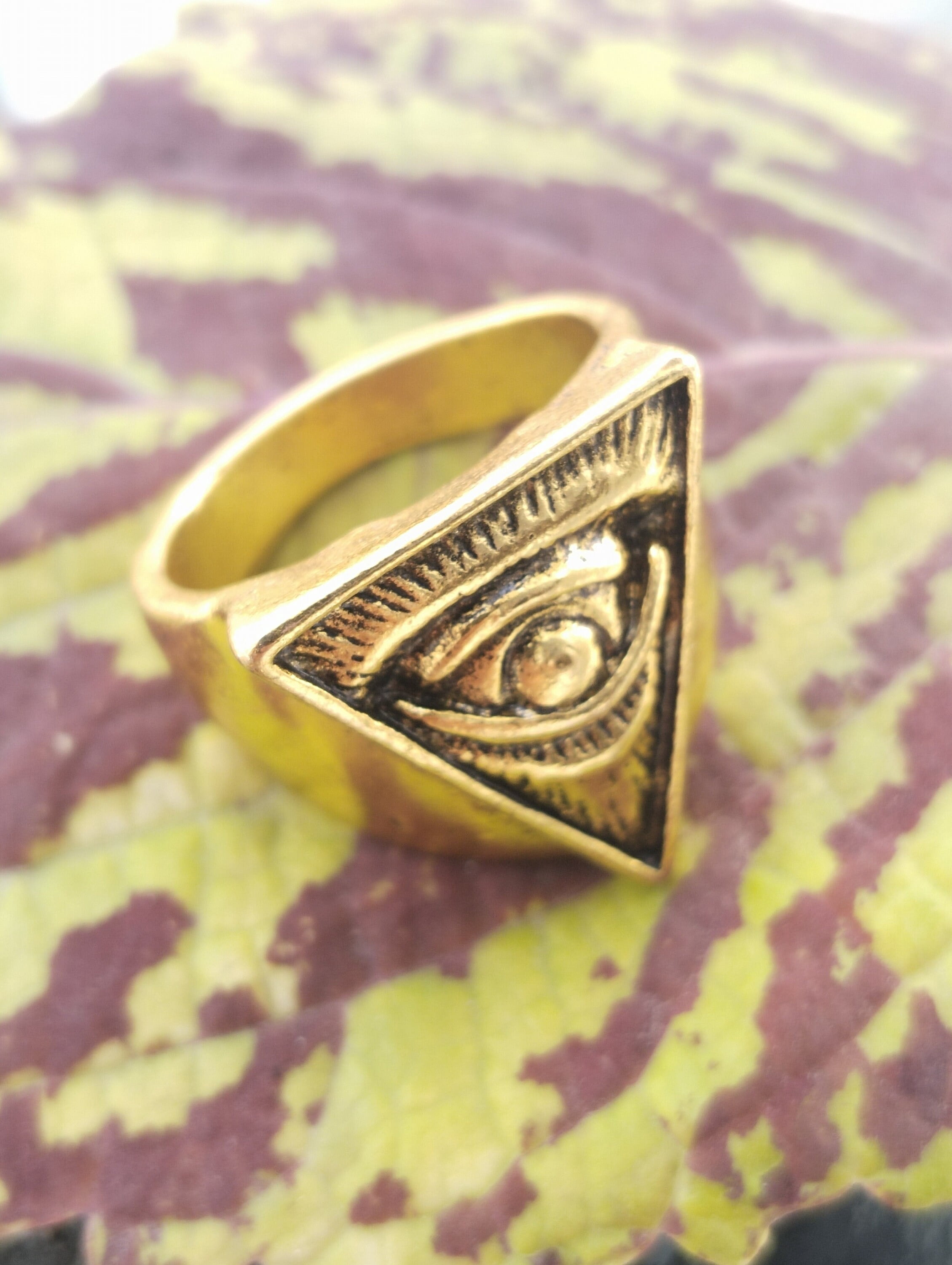 Ancient Egyptian Pharaoh Amulet Wealth Charm Ring 777 Luck Power Money | Most Powerful & Divine