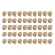 thumbnail image 3 of 50 Uds. Bloques de madera apilables, bloques educativos para jugar, bloques cuadrados, cubos de madera sin terminar para proyectos de bricolaje, hacer, 3 of 9