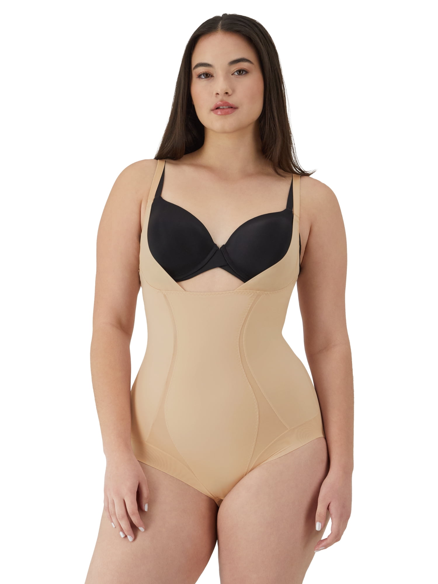Miraclesuit Women's Underwire Shapewear Bodysuit, Extra Firm