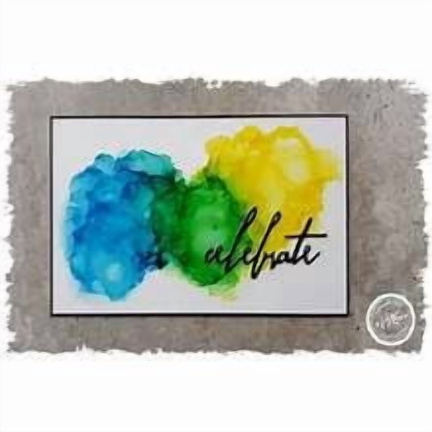 Ranger Tim Holtz Alcohol Inks Bundles - 6 Bottles of Tim Holtz Alcohol Inks with Trebbies Fine Detail Sticks Shades of Rainbow