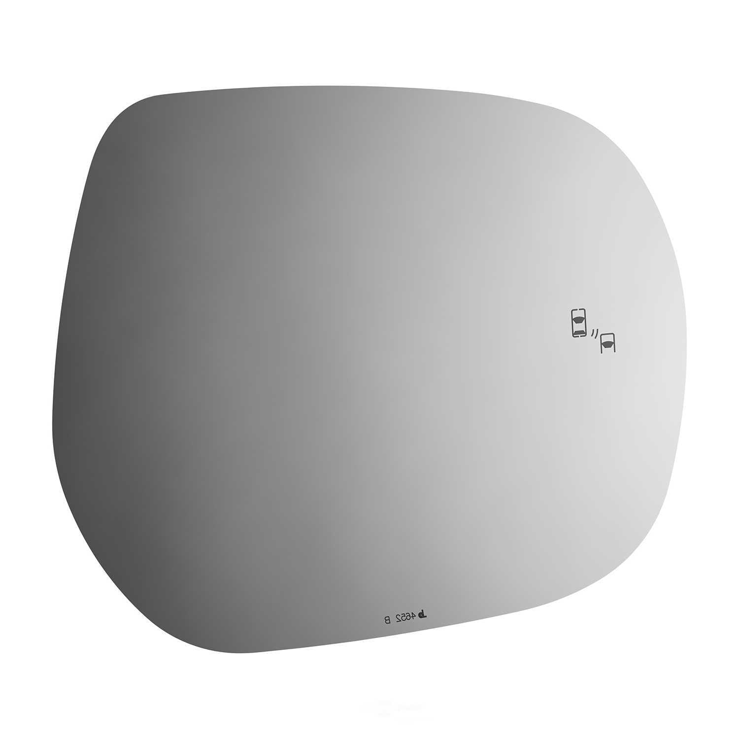 Burco Side View Mirror Replacement Glass - Clear Glass - 4652B