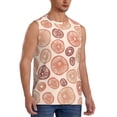 thumbnail image 2 of Balery Mushrooms2 Camisetas sin mangas para hombre, absorbe la humedad y protege contra el mal olor.-X-Large, 2 of 7