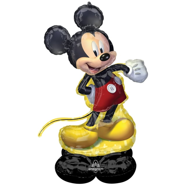 Mickey Mouse Ballon en Feuille - Transformez les Célébrations avec un Temps de Flottaison Prolongé