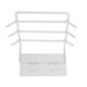 thumbnail image 1 of Inteprter Organizador de ganchos de cocina con 6 ganchos, colgador de baño, estante autoadhesivo montado en la pared, utensilios de cocina, toallero, Almacenamiento y organización del hogar blanco Inteprter HA002576-02, 1 of 1