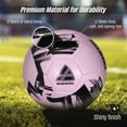 thumbnail image 3 of Vizari Club Soccer Ball for Youth & Adults | Sizes Mini, 3, 4, 5 | Perfect for Training & Matches - MIAMI, MINI, 3 of 6