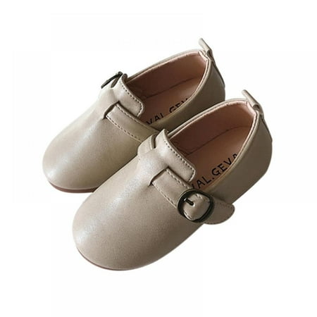 

Spring and Autumn New Girl Cute Princess Round Head Bean-bean Shoes