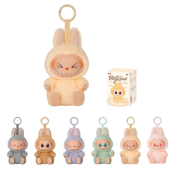 POP MART The Monsters - Have A Seat Vinyl Plush Blind Box, LABUBU Blind Box Figures, Random Design Action Figures Collectible Toys Home Dec