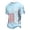 #01 Light Gray, variant on 250 Anniversary T Shirts for Men American Flag Print Crew Neck Waffle Short Sleeve Tshirt United States Moisture Wicking Classic Fit Soft Casual Tops, Navy, #01 Navy