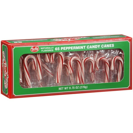 Bob's Original Mini Peppermint Candy Canes, 9.75 Oz., 65 Count