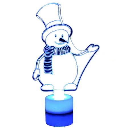 

Visland Christmas Ornament LED Romantic Non-Glaring Glowing Reusable Christmas Night Lights Gift for Home