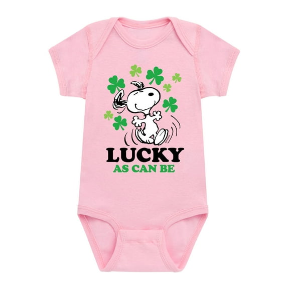Peanuts - Lucky Can Be - Infant Baby One Piece