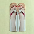 thumbnail image 3 of 3D Pattern Sandals Print Running Women Personality Low Ankle Big Mens Dress Socks Extra Wide, 3 of 3