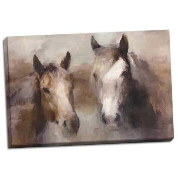 Gango Home Decor Contemporary Blazing the West Neutral Crop by Marilyn Hageman (Ready to Hang); One 24x16in Hand-Stretched Canvas