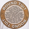 thumbnail image 3 of CafePress - Roundtuit T Shirt - Fitted T-Shirt, Vintage Fit Soft Cotton Tee, 3 of 4
