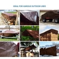 thumbnail image 3 of Mulk Brown Heavy Duty Rip-Stop Material 8 x 10 ft. Tarp, 1 Piece, 3 of 6