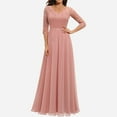 Prom Dresses For Women Solid Maxi Dress Summer Sexy Dress Long Sleeve
