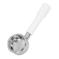 thumbnail image 4 of Portafiltro de 58 mm Portafiltro sin fondo 2 orejas Accesorio para máquina de café desmontable de acero inoxidable para Breville Serie 9 Blanco, 4 of 15