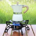 thumbnail image 3 of LJNYFDC Réchaud à Gaz Portable pour Camping avec Flamme Haute Puissance 3800W Réglable Antidérapant Design Pliable pour Randonnée Cuisine, 3 of 5