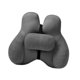 thumbnail image 4 of 2 piezas de almohada de apoyo, almohada de cintura, cojín de apoyo práctico para silla para gris, 4 of 9